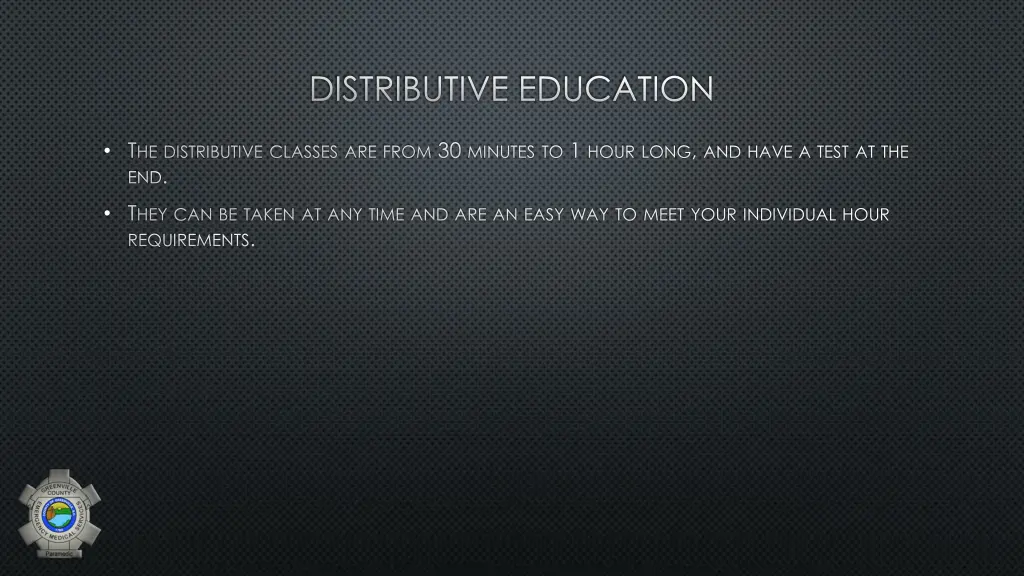 distributive education 2