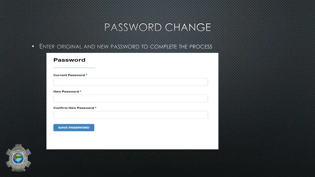 password change 2