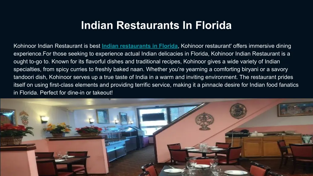 indian restaurants in florida