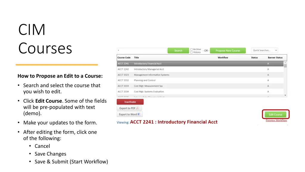 cim courses 3