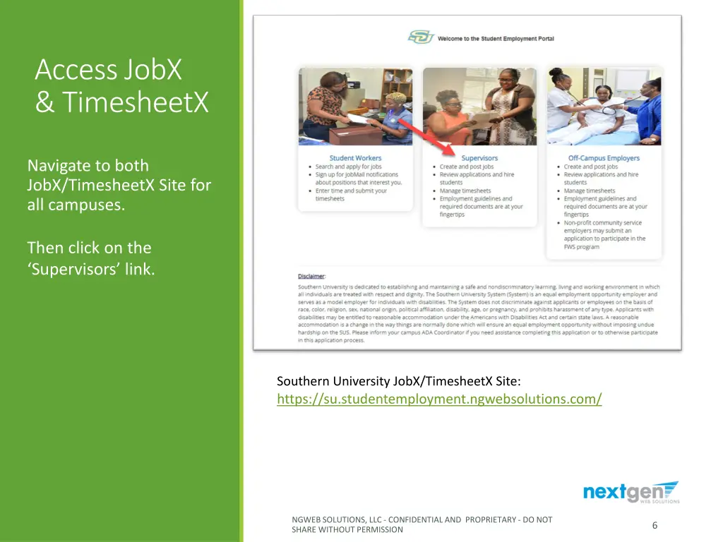 access jobx timesheetx