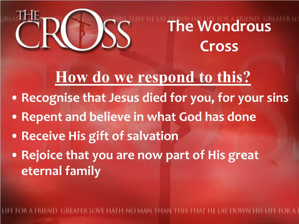 the wondrous cross 1