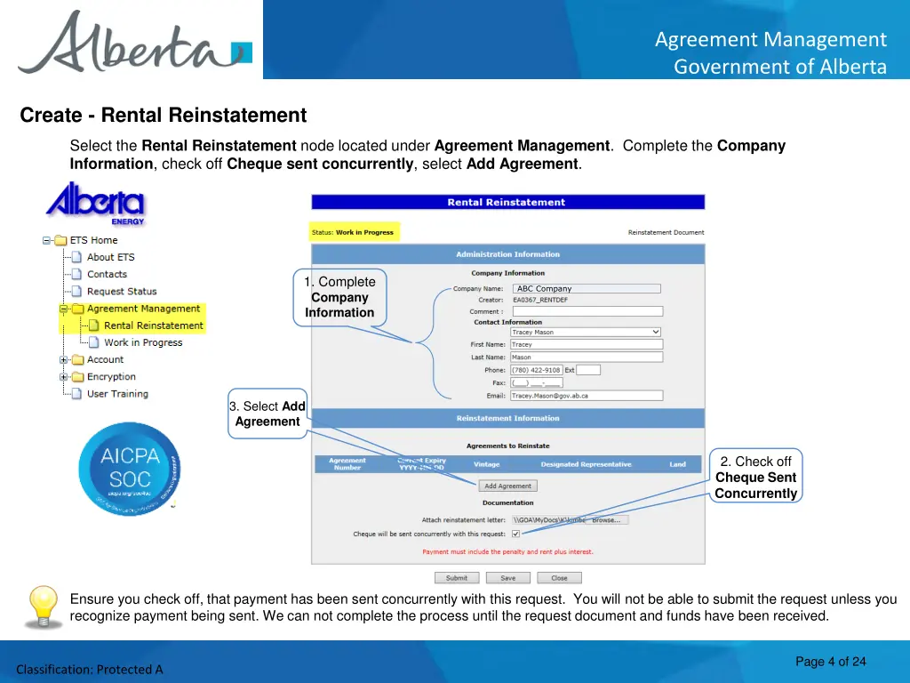 agreement management government of alberta 3