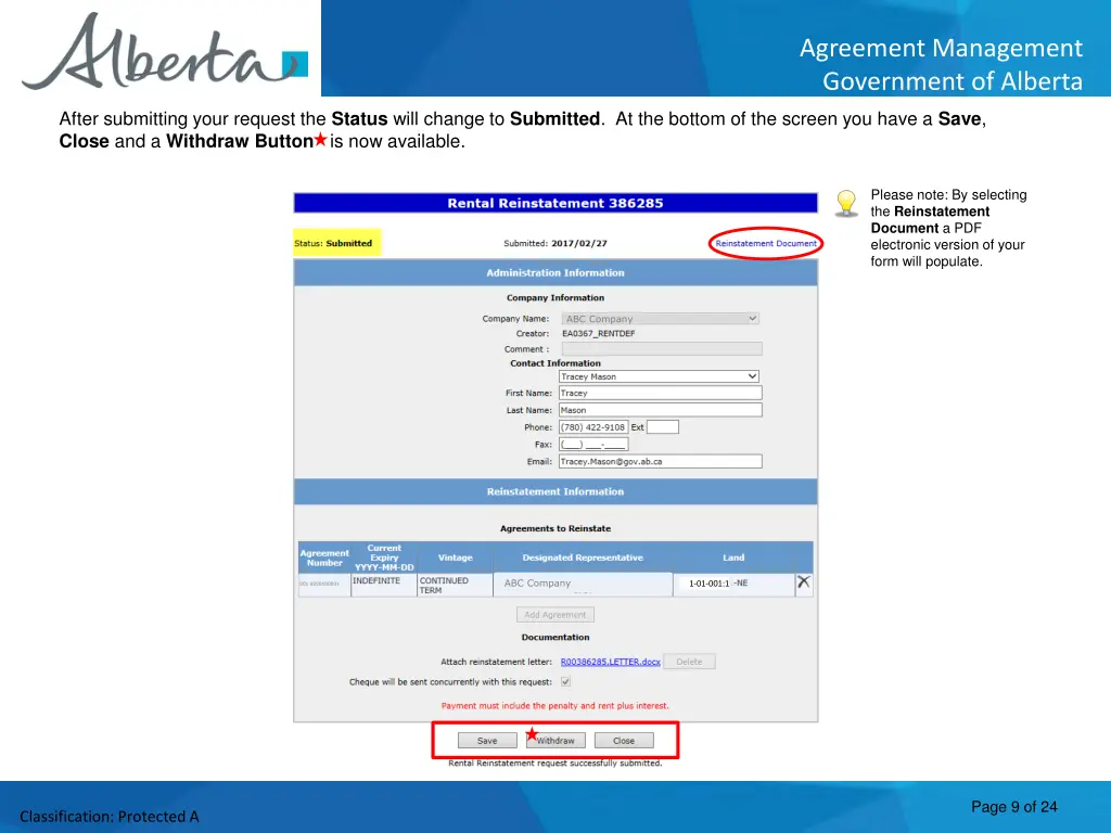 agreement management government of alberta 8