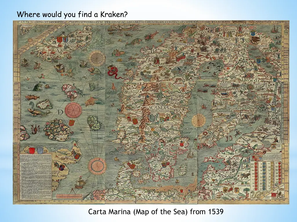 where would you find a kraken