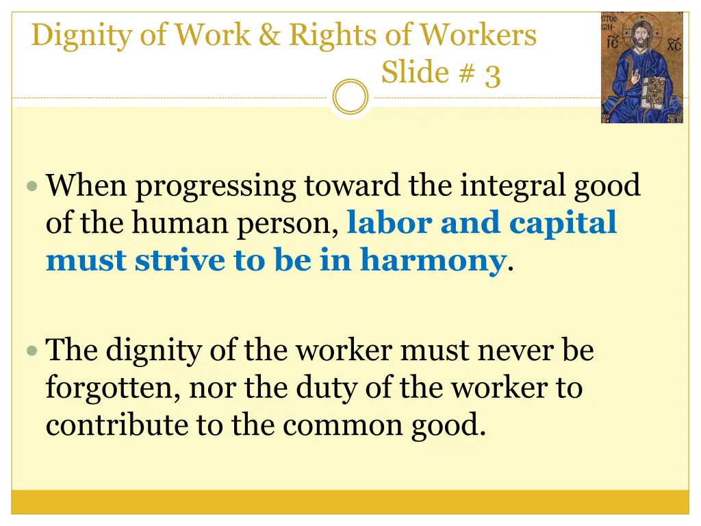 dignity of work rights of workers 1