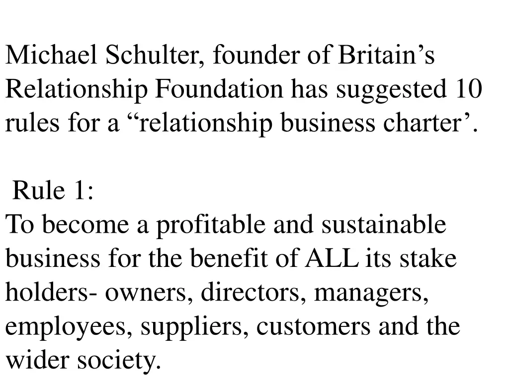 michael schulter founder of britain