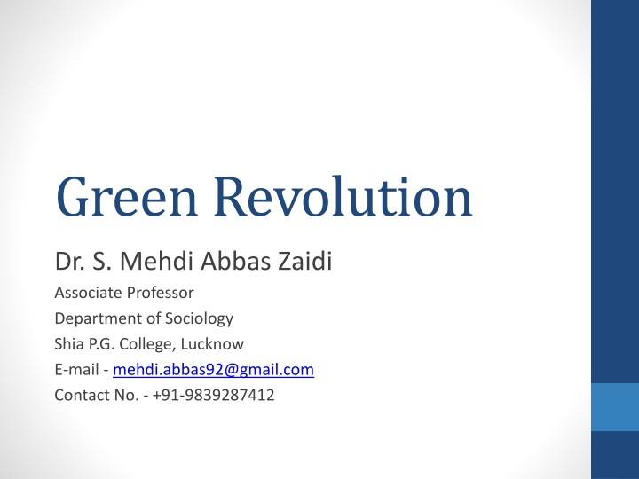 green revolution