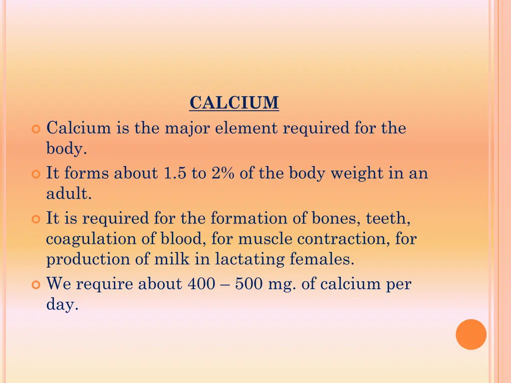 calcium