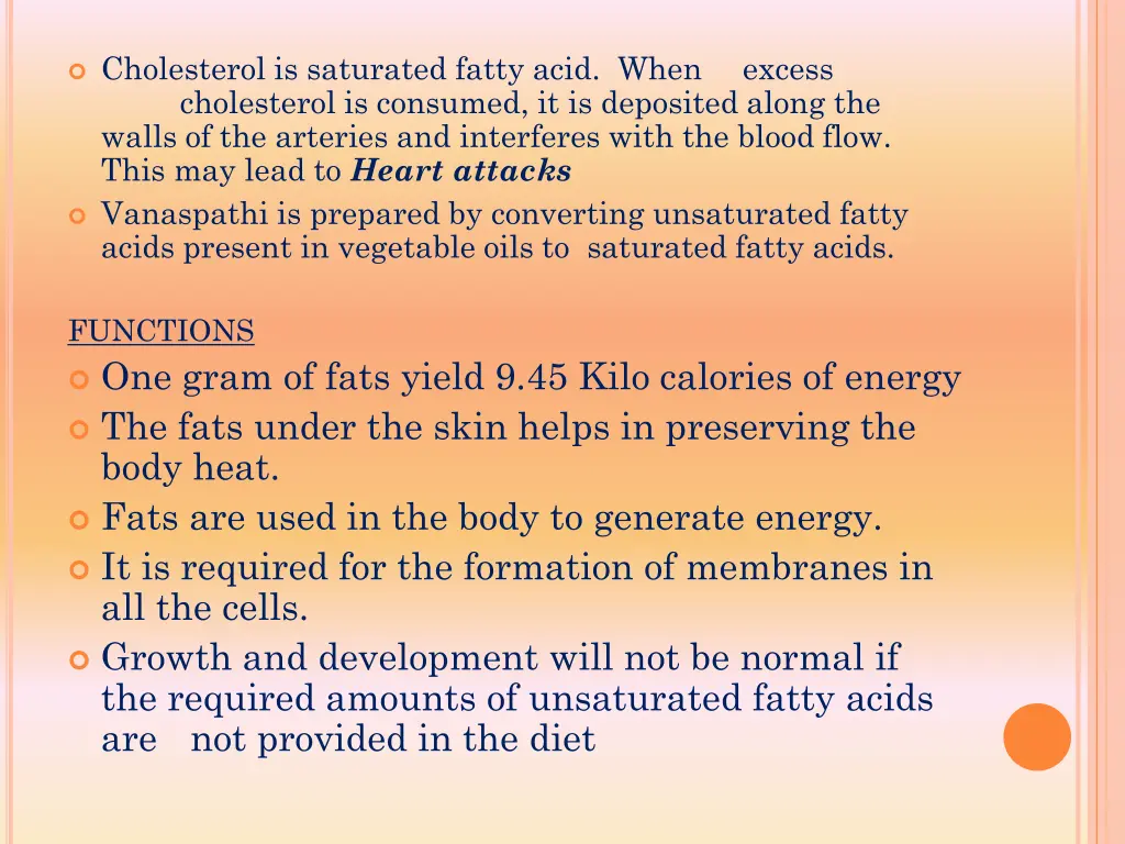 cholesterol is saturated fatty acid when