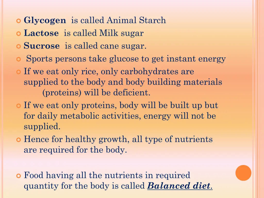 glycogen is called animal starch lactose