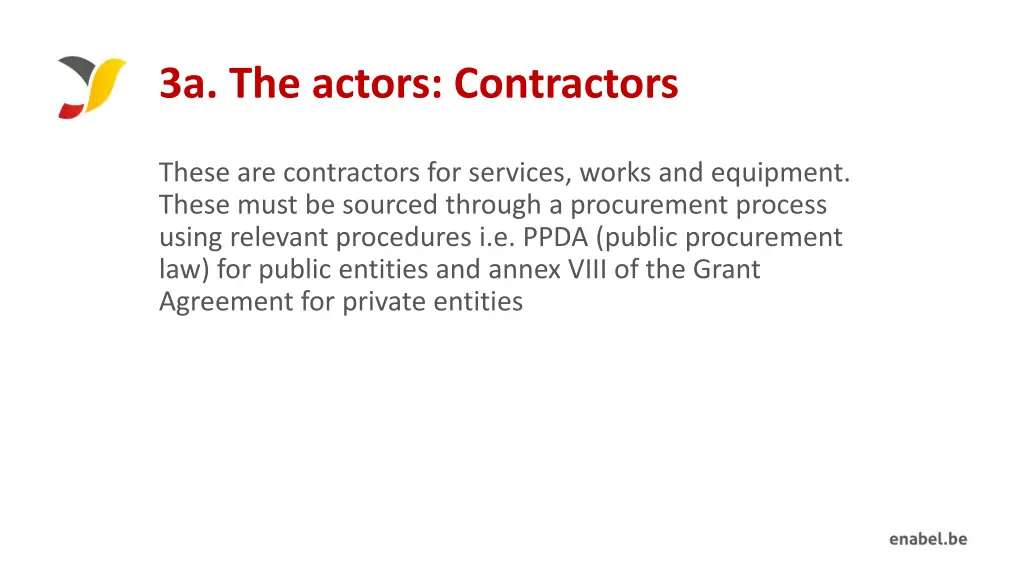 3a the actors contractors