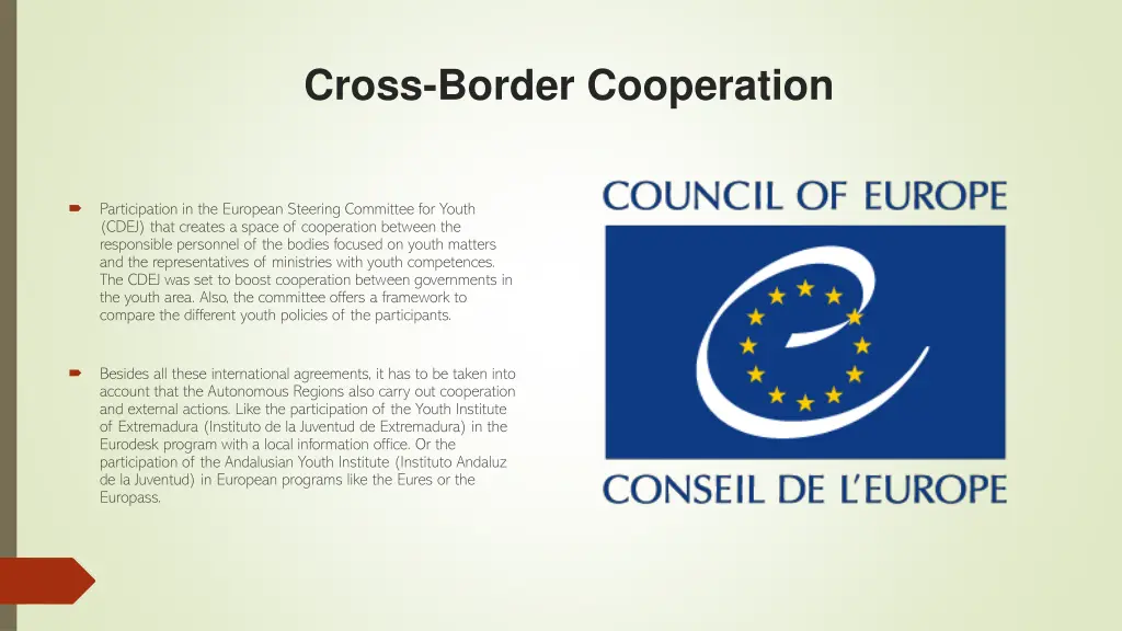 cross border cooperation