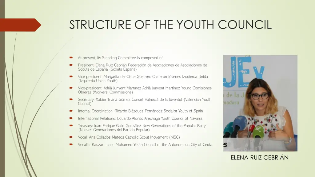 structure of the youth council 2