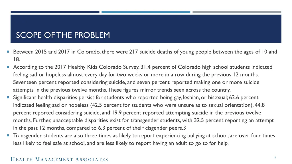 scope of the problem 1