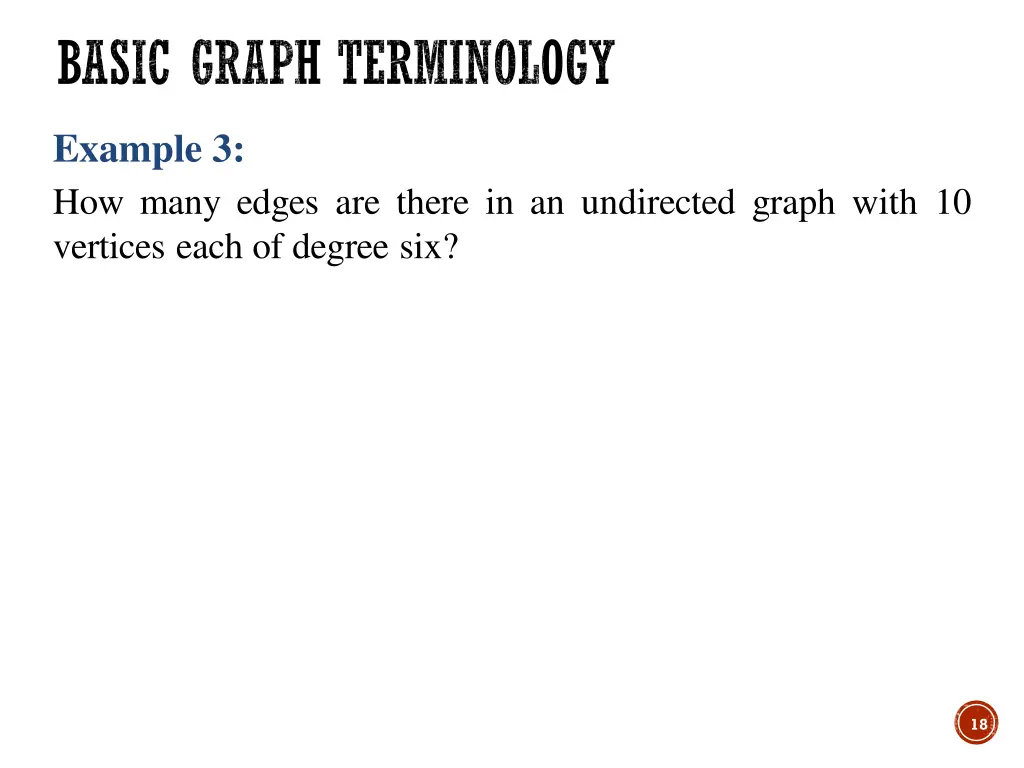 basic graph terminology 10