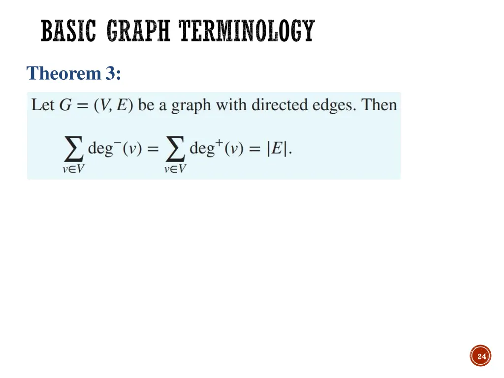 basic graph terminology 15