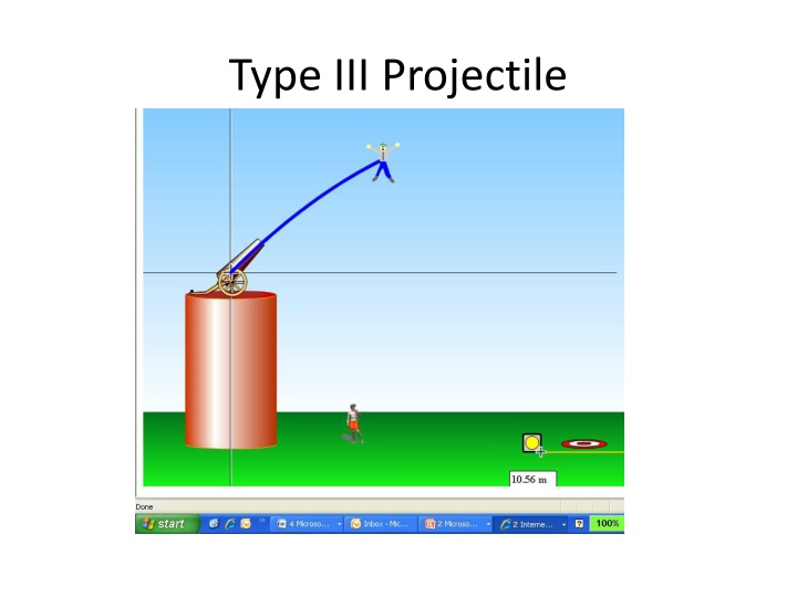 type iii projectile