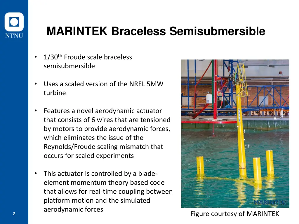 marintek braceless semisubmersible