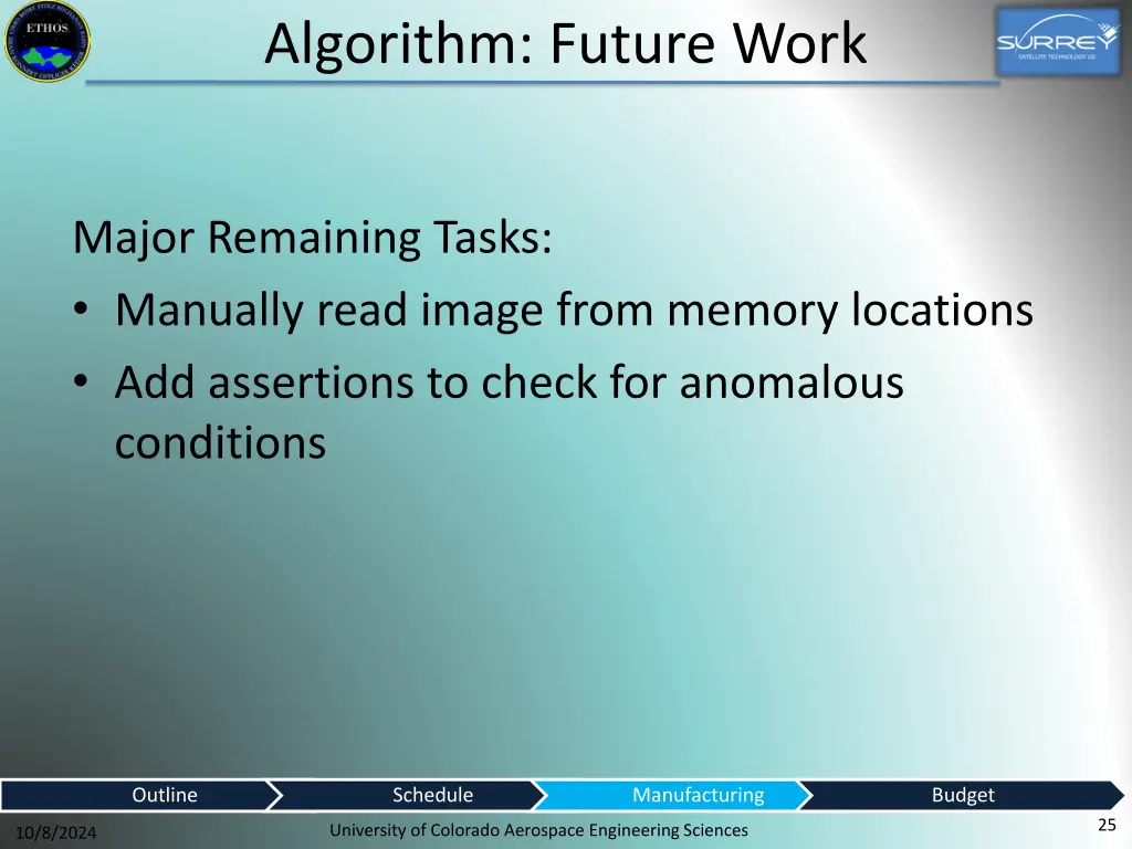 algorithm future work