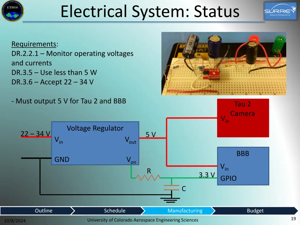 electrical system status