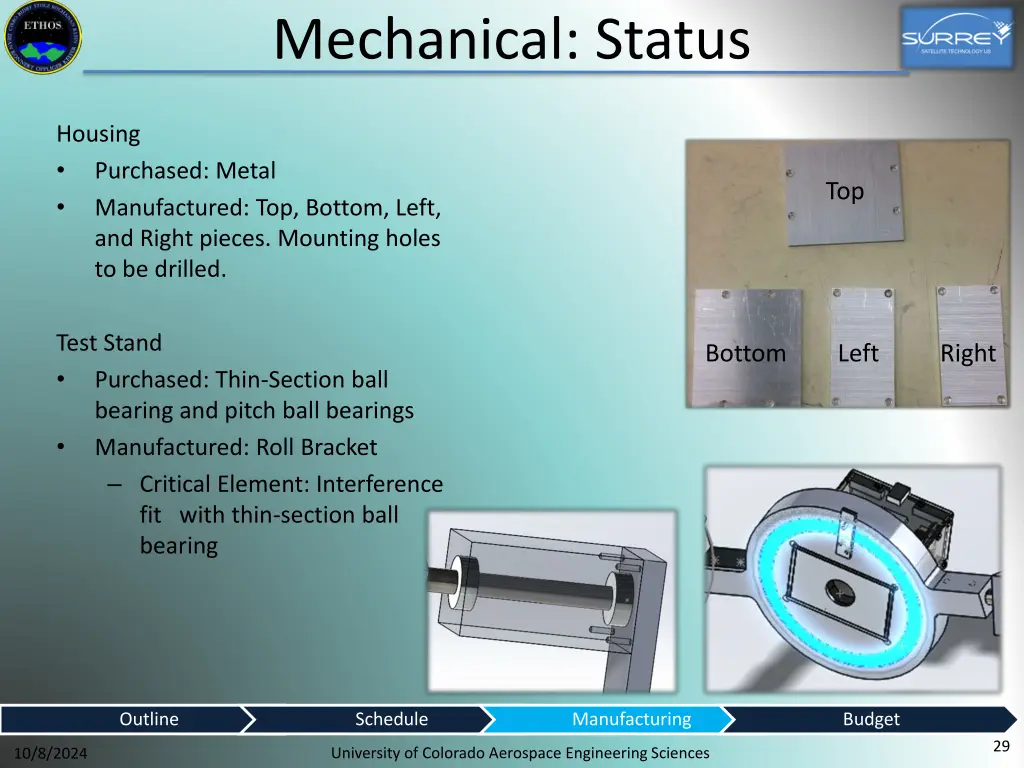 mechanical status