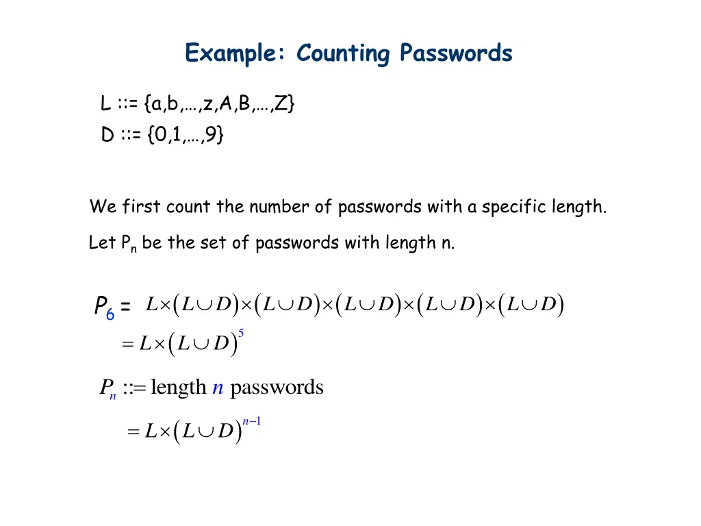 example counting passwords 1