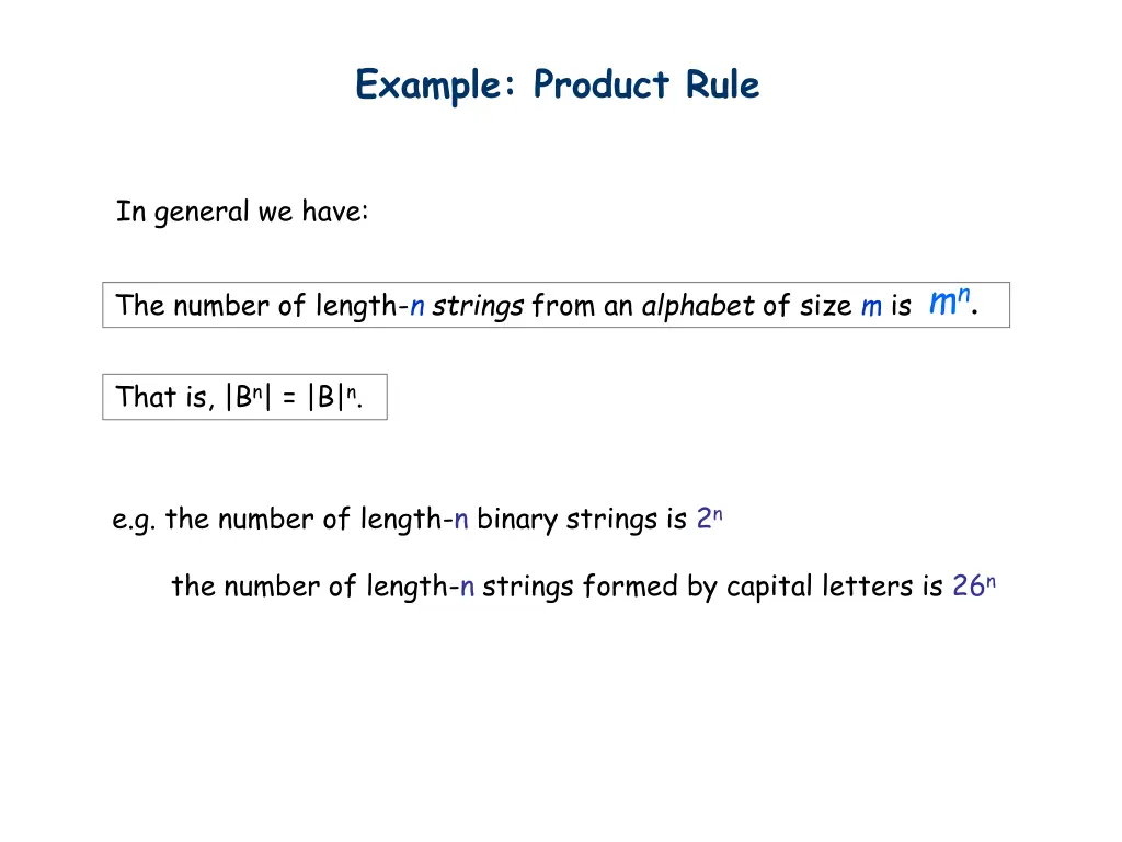 example product rule