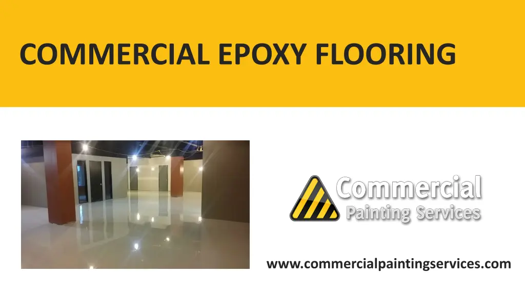 commercial epoxy flooring