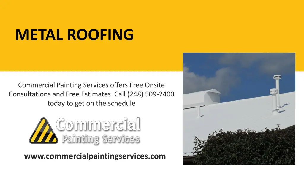 metal roofing