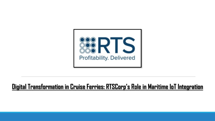 digital transformation in cruise ferries rtscorp