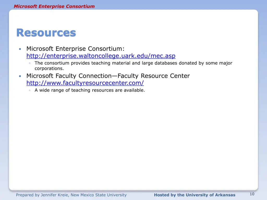 microsoft enterprise consortium 8