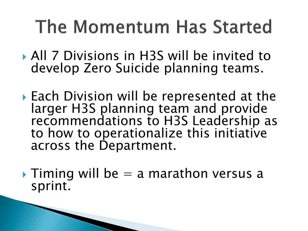 all 7 divisions in h3s will be invited to develop