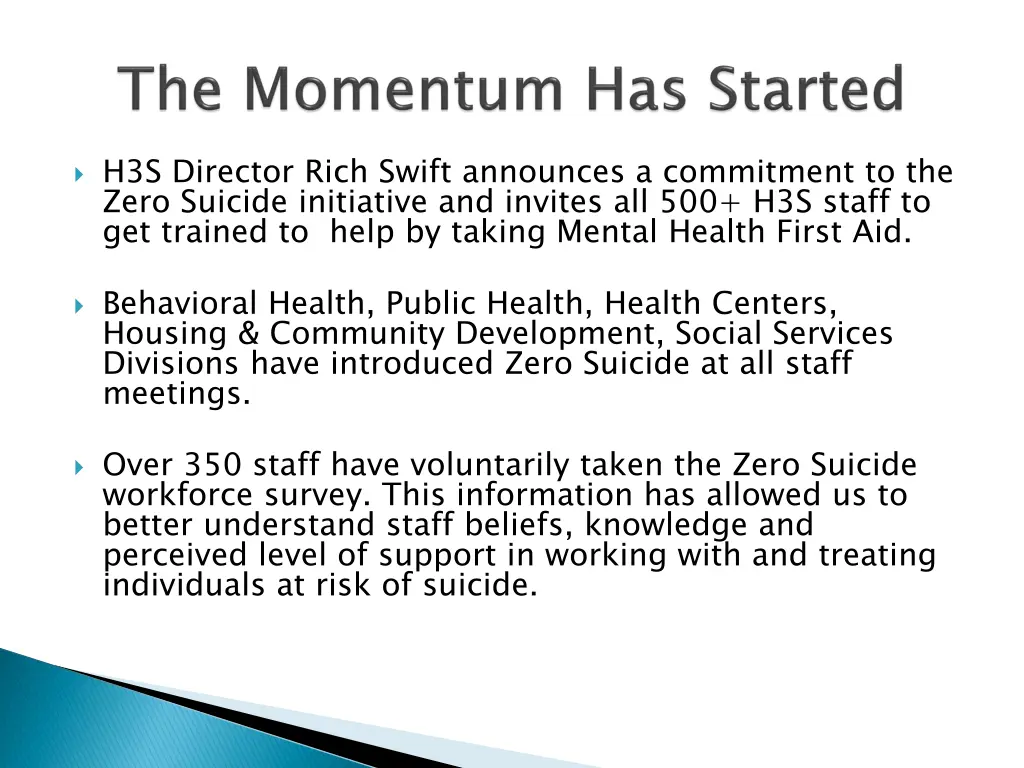 h3s director rich swift announces a commitment