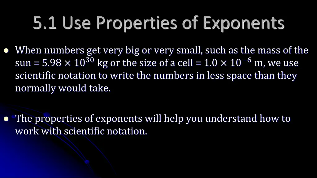 5 1 use properties of exponents