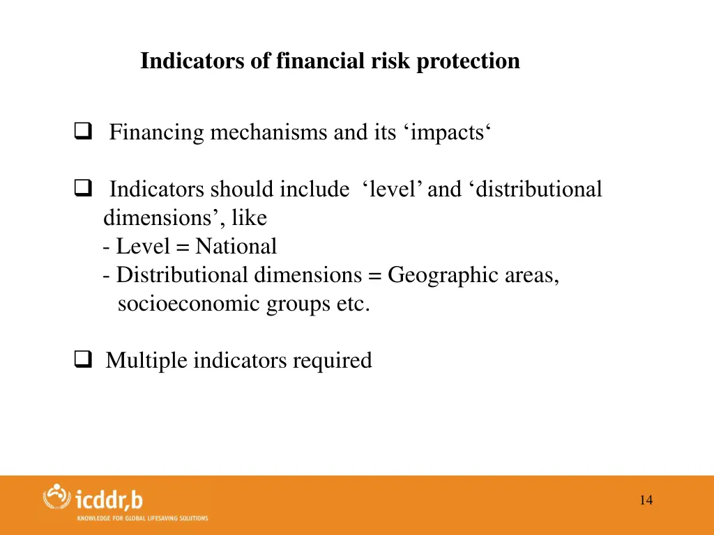 indicators of financial risk protection 1