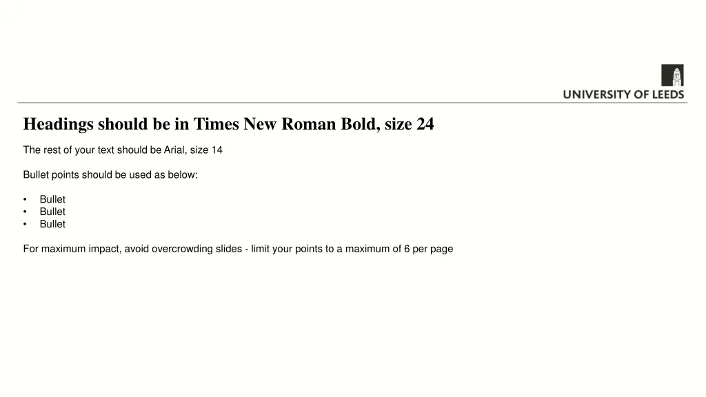 headings should be in times new roman bold size 24