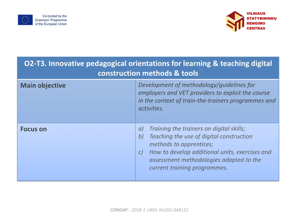 o2 t3 innovative pedagogical orientations