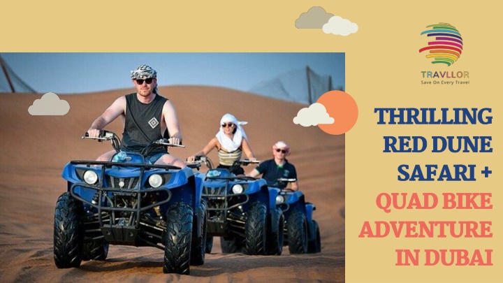 thrilling red dune safari quad bike adventure