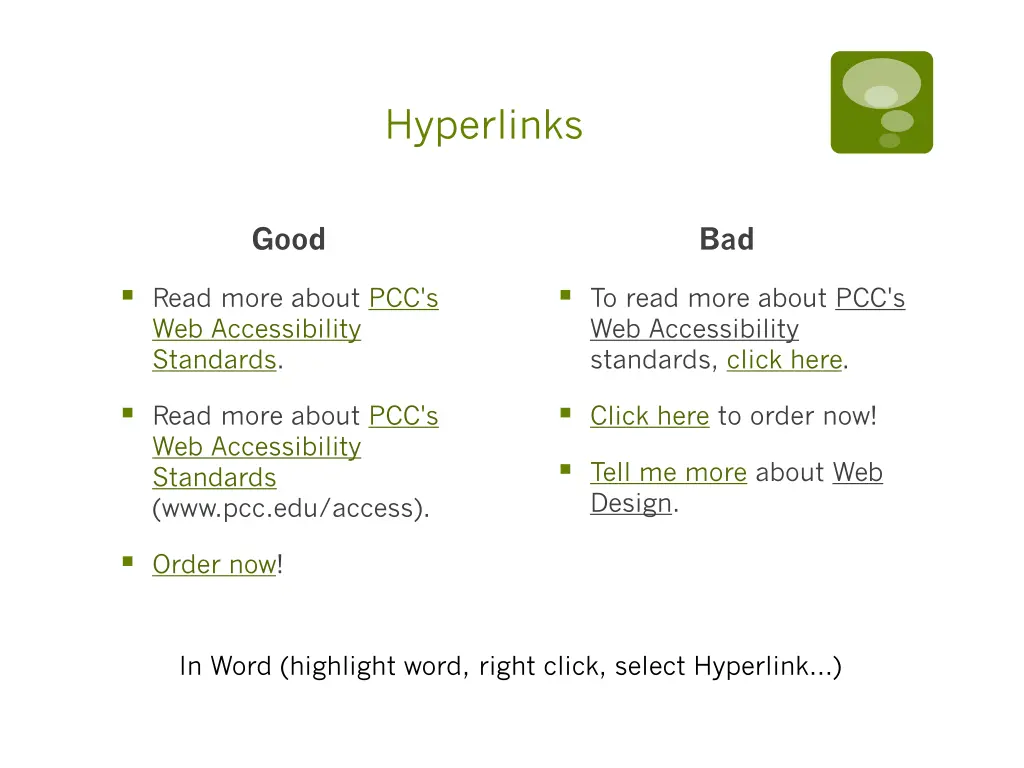 hyperlinks