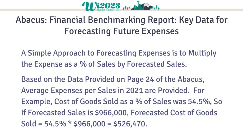 abacus financial benchmarking report key data 1