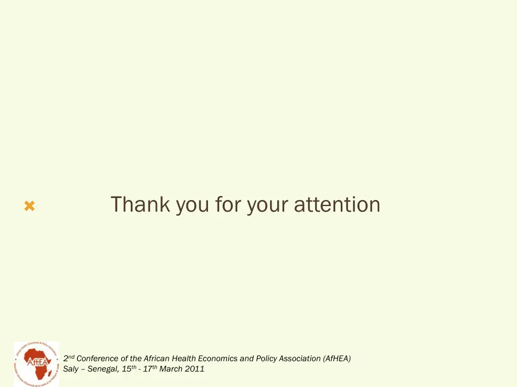 thank you for your attention