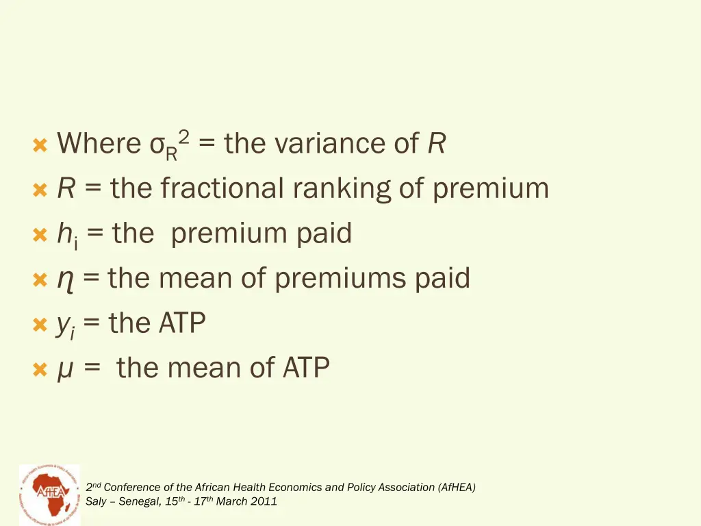 where r2 the variance of r r the fractional