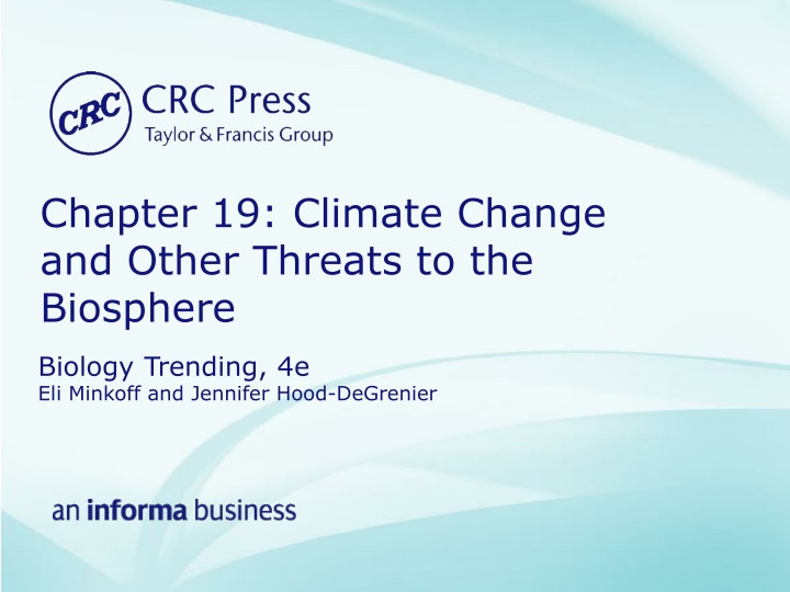 chapter 19 climate change and other threats