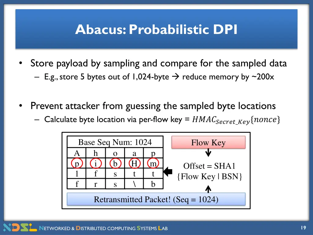 abacus probabilistic dpi