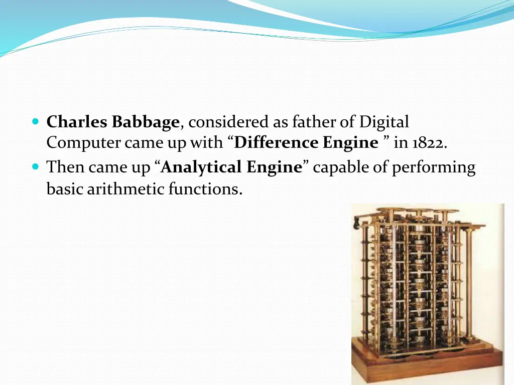 charles babbage considered as father of digital