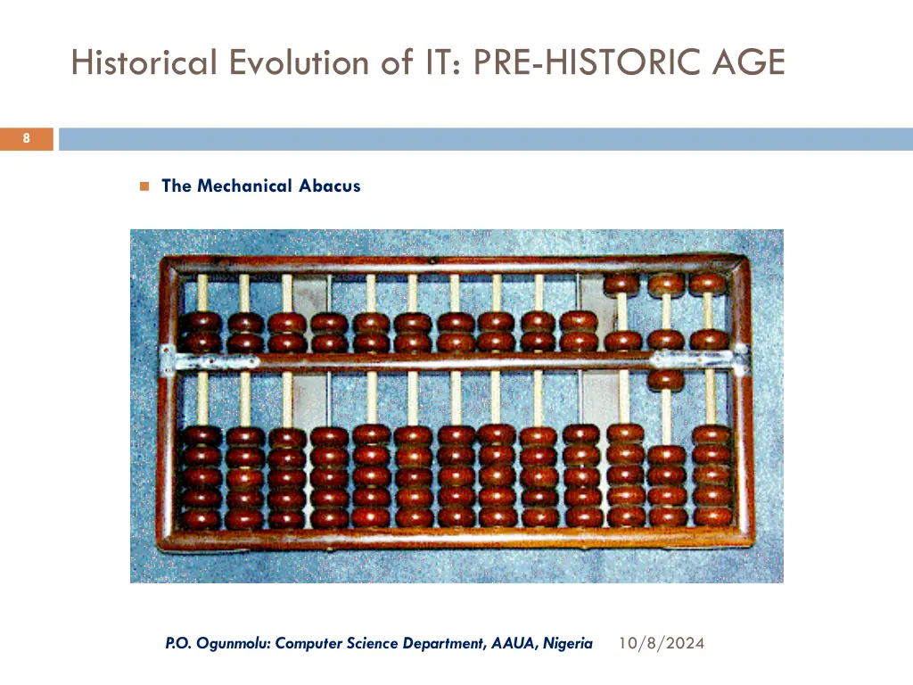 historical evolution of it pre historic age 2