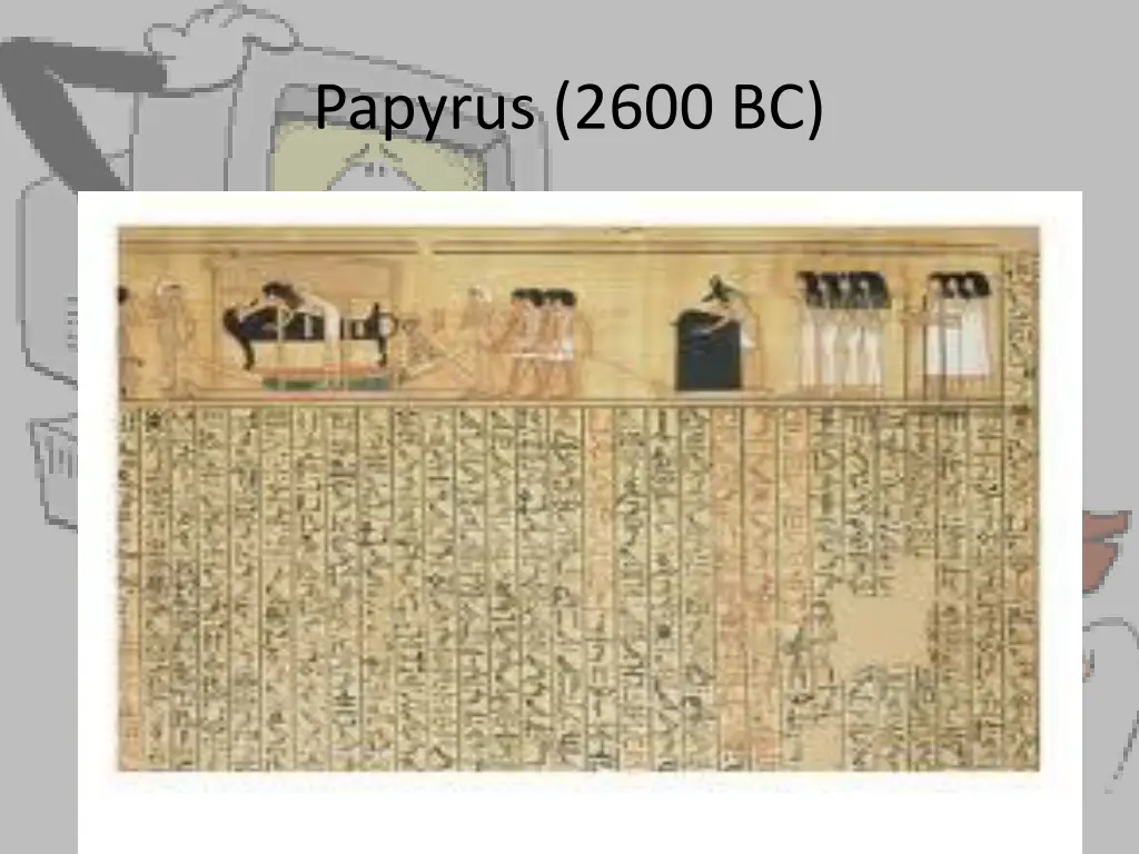 papyrus 2600 bc