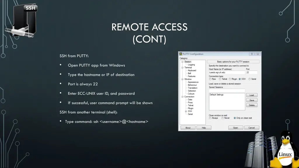 remote access cont