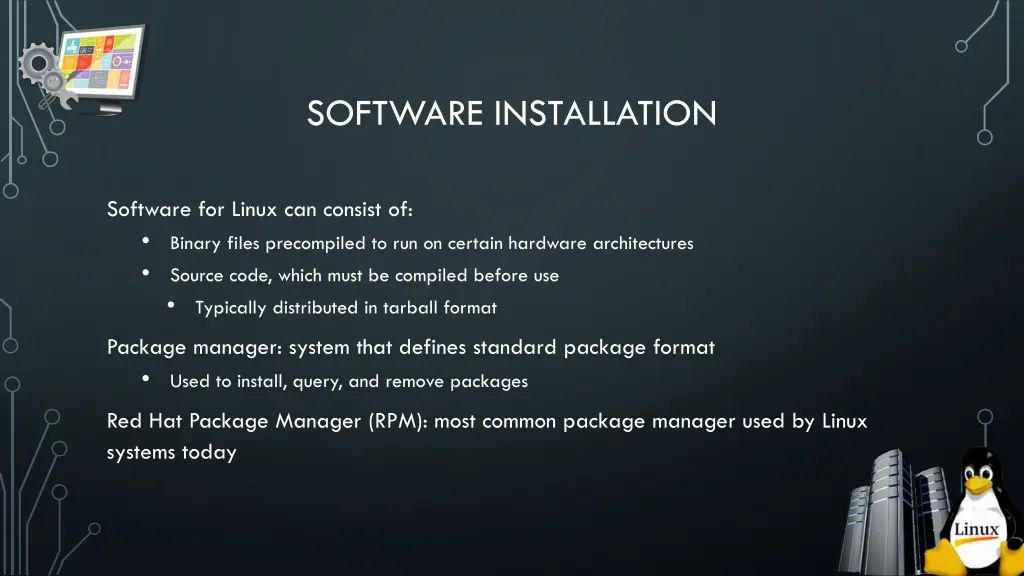 software installation